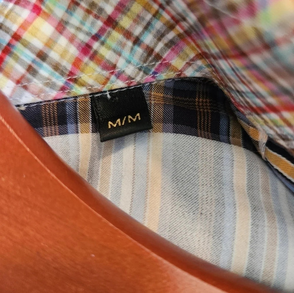 Patrick James RESERVE size Medium long sleeve button-up - Picture 5 of 13